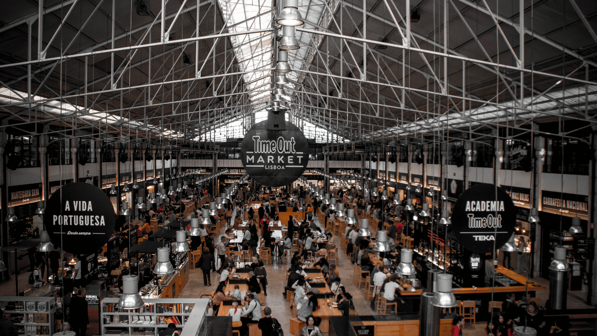Déjeuner au Time Out Market